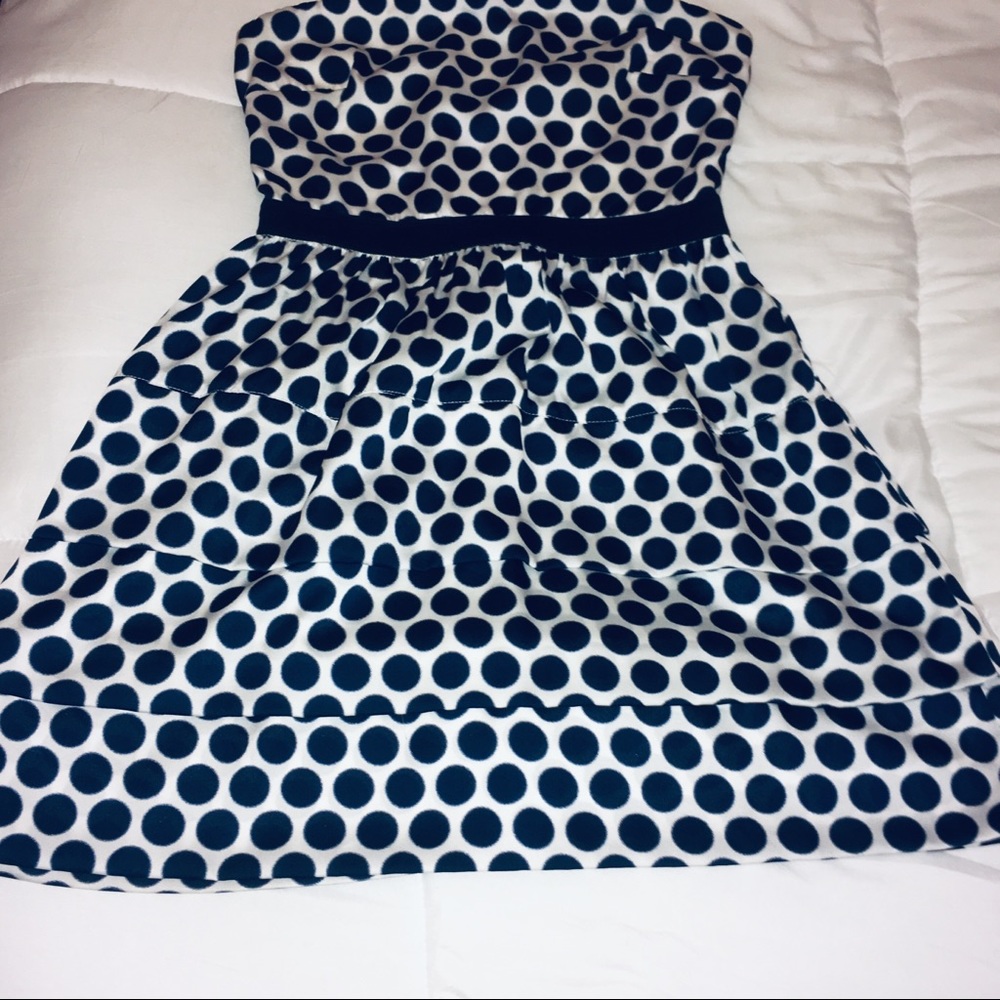 Rubber Ducky Strapless Dress - M